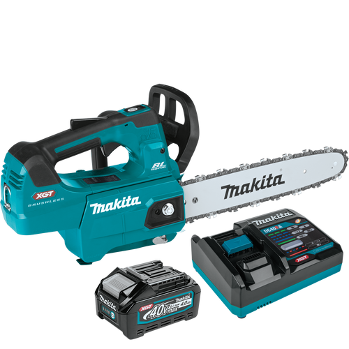 Makita (GCU01M1) 40V MAX XGT Brushless Cordless 12 In. Top Handle Chain Saw Kit