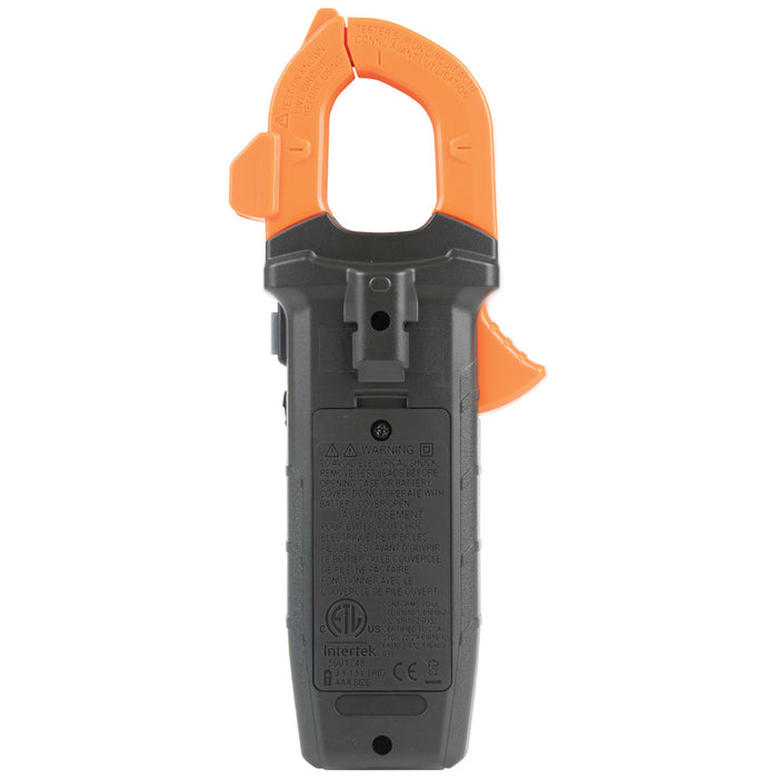 Klein Tools CL220 Digital Clamp Meter, Auto-Ranging 400 Amp AC, AC/DC Voltage, TRMS, Resistance, Continuity, NCVT Detection, and Temp