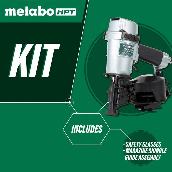 Metabo HPT 16-Degree 1-3/4 In. Wire Coil Roofing Nailer