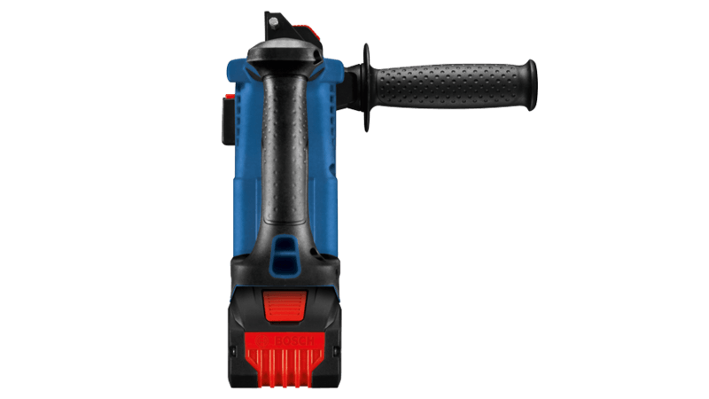 Bosch 18V Brushless SDS-Plus Bulldog 1 In. Rotary Hammer Kit with Dust-Collection Attachment and (2) CORE18V 8Ah PROFACTOR Performance Batteries