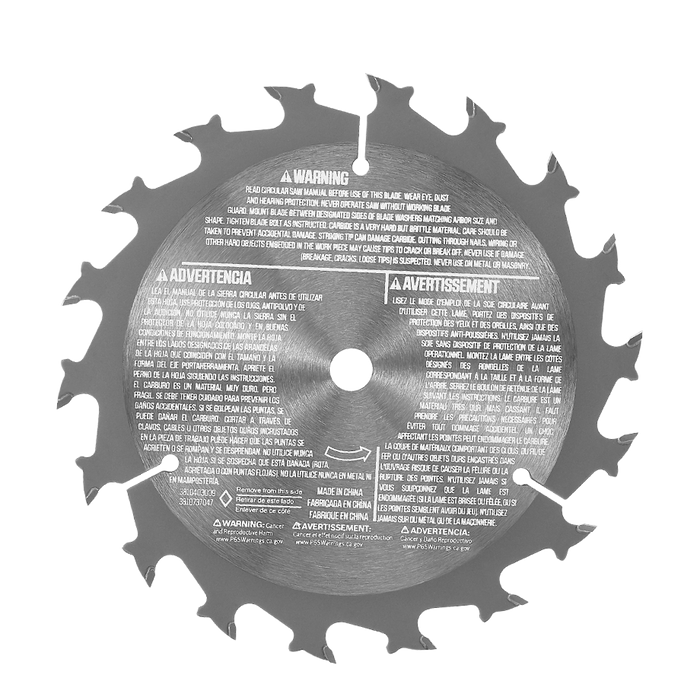SKIL 5-1/2 In. x 18-Tooth Carbide Tipped Circular Saw Blade