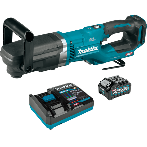 Makita (GAD02M1) 40V Max XGT Brushless Cordless 7/16" Hex Right Angle Drill Kit (4.0Ah)