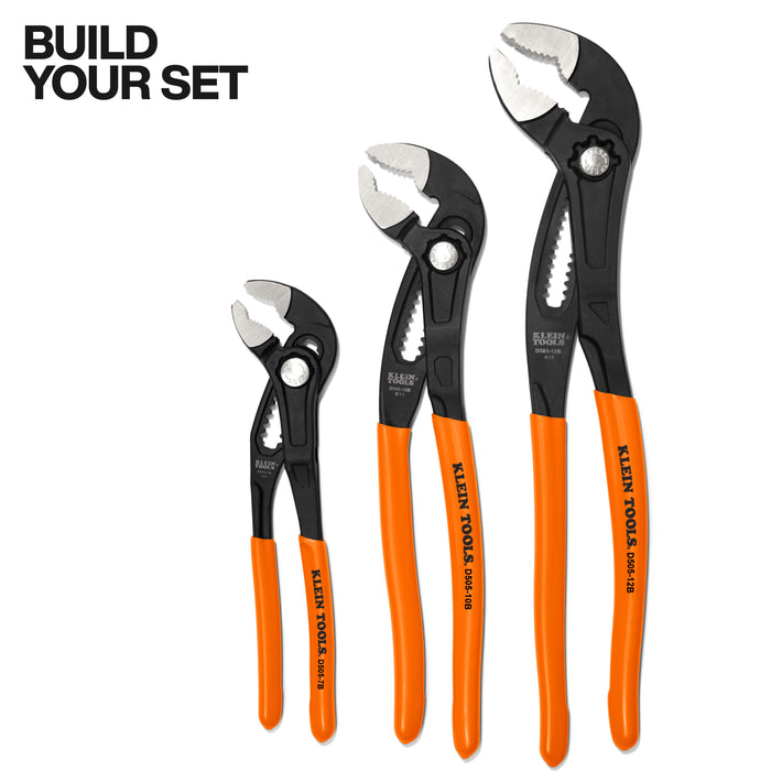 Klein Tools D50510B Quick-Adjust Klaw Pump Pliers, 10-Inch