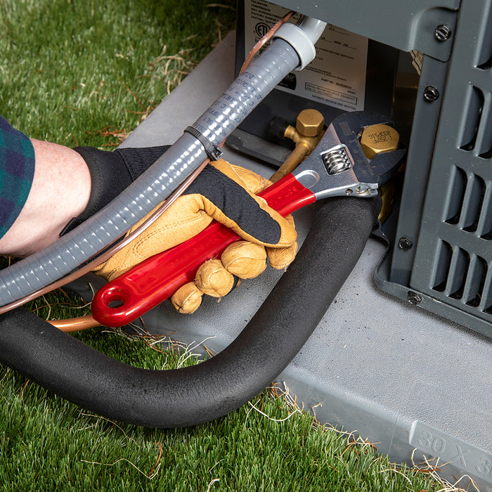 Klein Tools D507-10 Adjustable Wrench Extra Capacity, 10-Inch