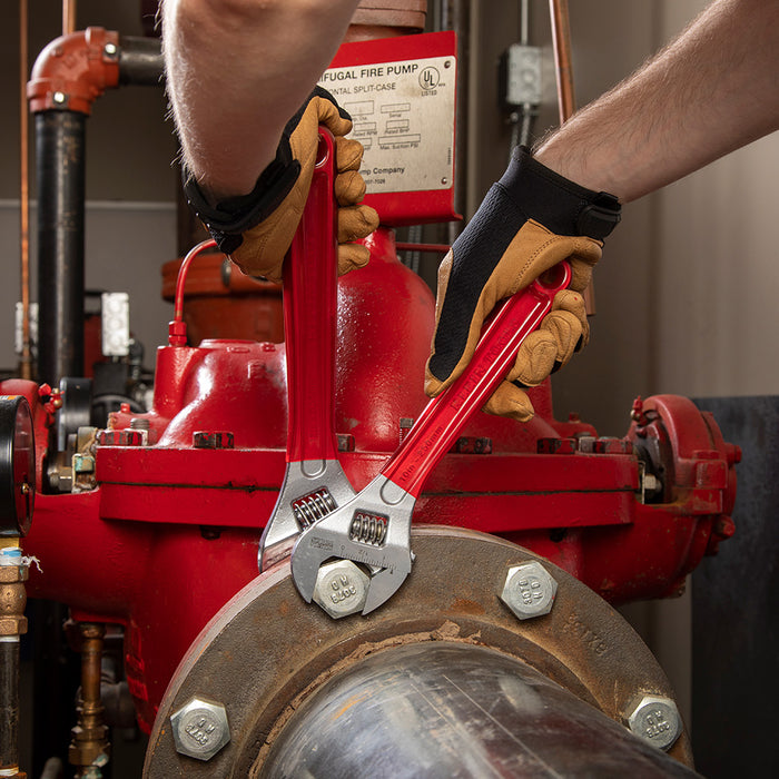 Klein Tools D507-10 Adjustable Wrench Extra Capacity, 10-Inch