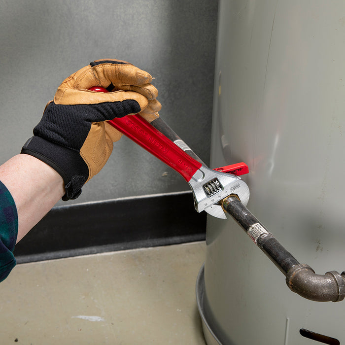 Klein Tools D507-10 Adjustable Wrench Extra Capacity, 10-Inch