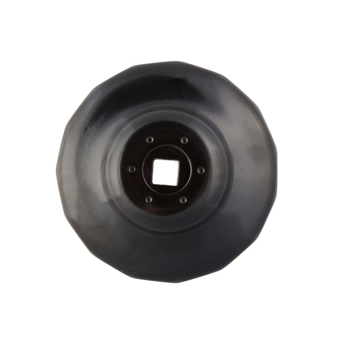 Steelman 06128 90mm x 15 Flute Oil Filter Cap Wrench, 3/8-inch Drive, Low-Profile Design for Confined Space