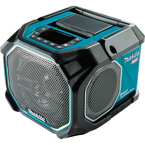 Makita GRM05 40V max XGT / 18V LXT Lithium‑Ion Cordless/Corded Bluetooth Job Site Speaker, Tool Only