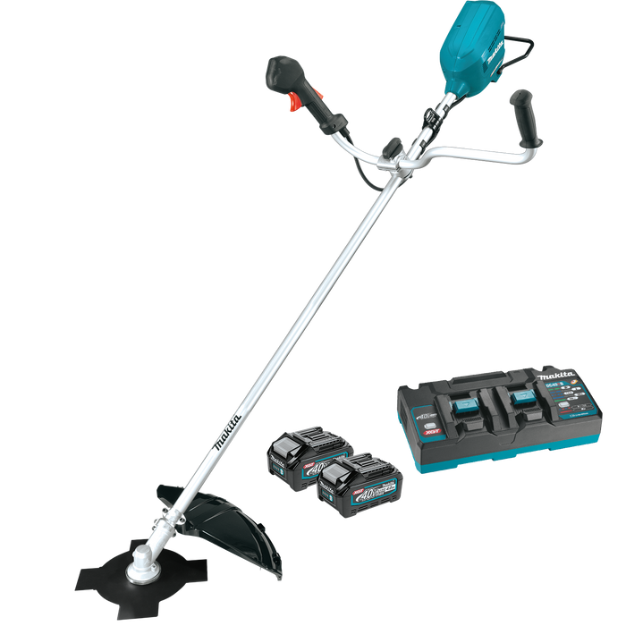 Makita GRU05PM 80V max (40V max X2) XGT Brushless Cordless Brush Cutter Kit (4.0Ah)