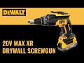 DeWALT 20V MAX XR Drywall Screwgun (Bare Tool)