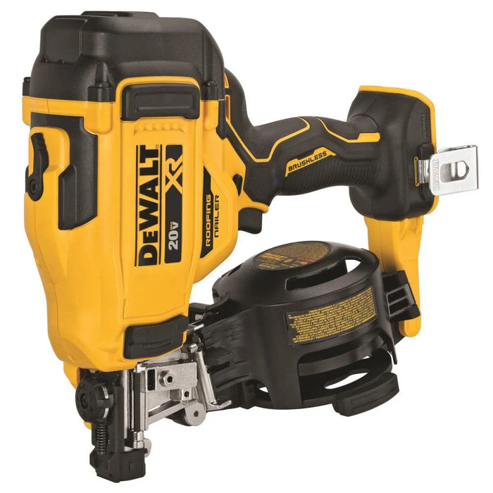 DEWALT 20V DCN45RNB MAX 15 Cordless Coil Roofing Nailer (Bare Tool)