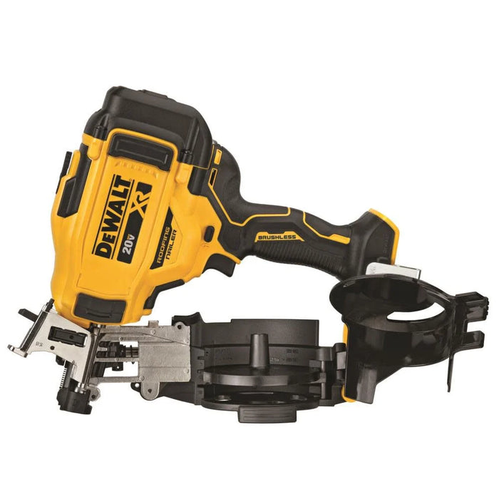 DEWALT 20V DCN45RNB MAX 15 Cordless Coil Roofing Nailer (Bare Tool)