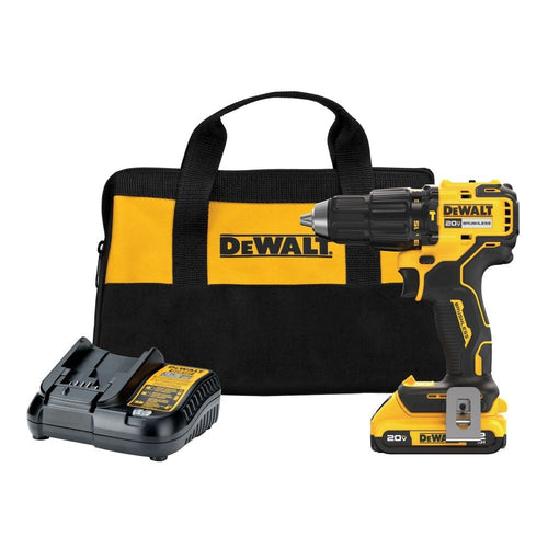 DeWALT 20V (DCD798D1) MAX Brushless Cordless 1/2 In. Hammer Drill Kit
