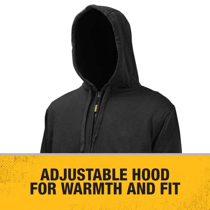 Dchj DEWALT (DCHJ067B-XL) 20V/12V MAX Bare Hooded Heated Jacket, Black, X-L ...
