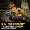 DeWALT (DCS374B) 20V MAX Portable Bandsaw (Bare Tool)
