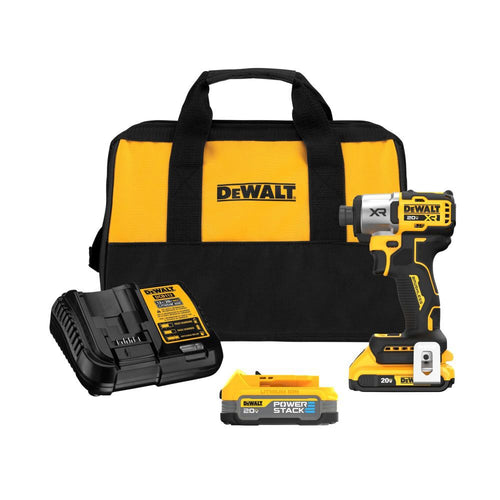 DeWALT 20V DCF845D1E1 MAX XR 1/4 In. Impact Driver Kit