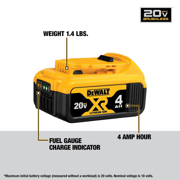 DeWALT 20V MAX XR 2-Tool Combo Kit