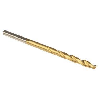 DEWALT DW1312 3/16" Titanium Nitride Coated, Split Point Twist Drill Bit