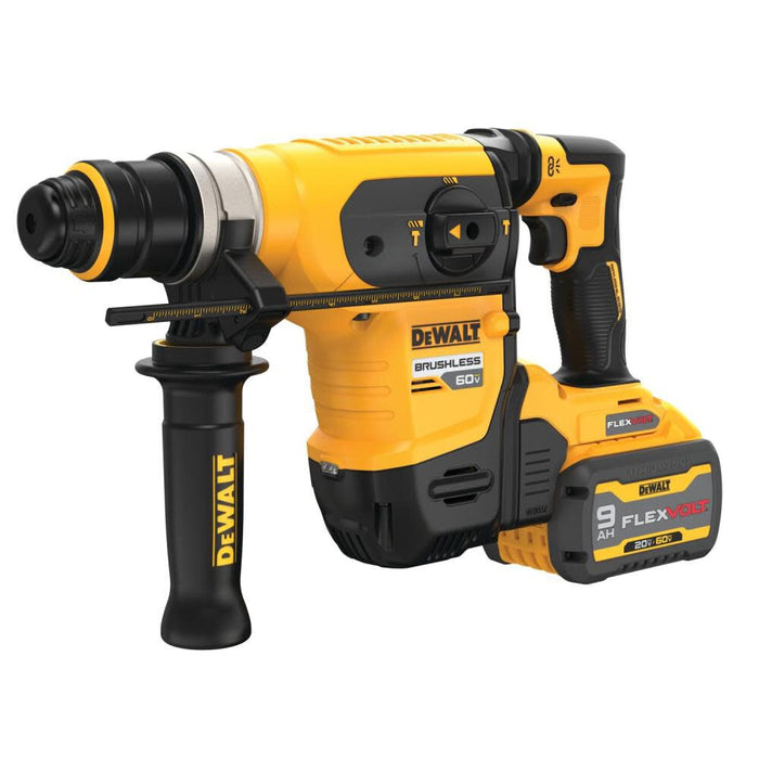 DEWALT (DCH416X2) 60V MAX 1-1/4in Brushless SDS PLUS Rotary Hammer Kit