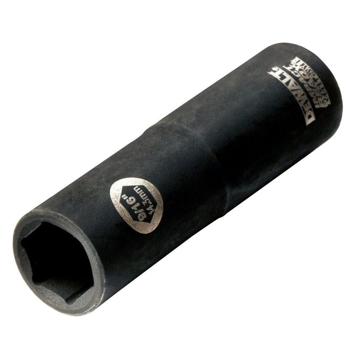 DEWALT DW22872 9/16-Inch IMPACT READY Deep Socket for 1/2-Inch Drive