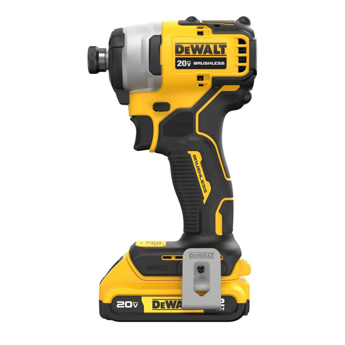 DeWALT 20V ATOMIC MAX Brushless Cordless Compact 1/4 In. Impact Kit