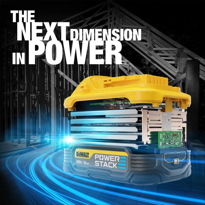 DeWALT DCBP520 POWERSTACK 20V MAX 5.0Ah Battery