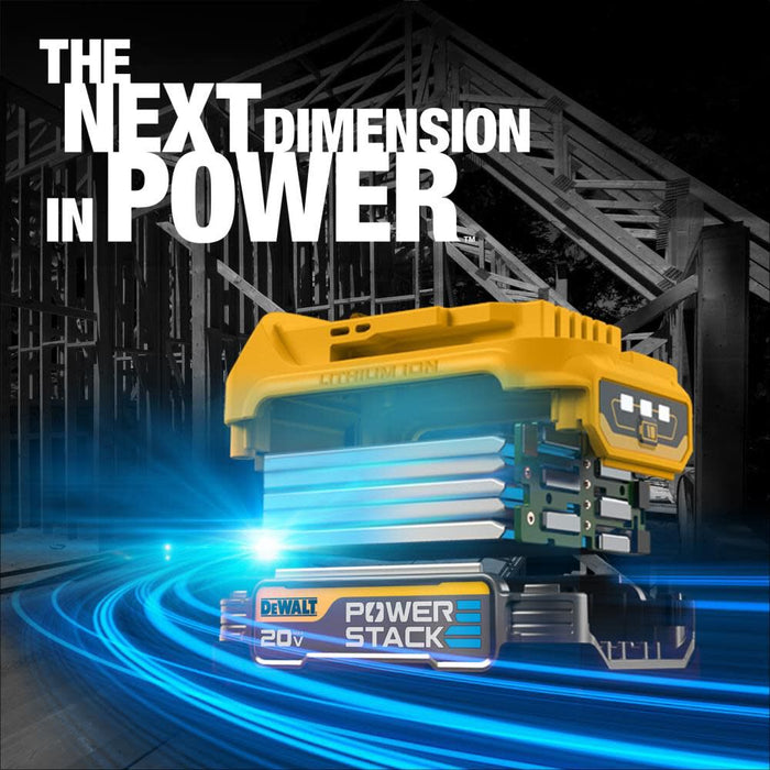 DeWALT (DCBP034C) POWERSTACK 20V MAX Compact Battery Charger Starter Kit