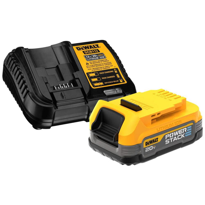 DeWALT (DCBP034C) POWERSTACK 20V MAX Compact Battery Charger Starter Kit