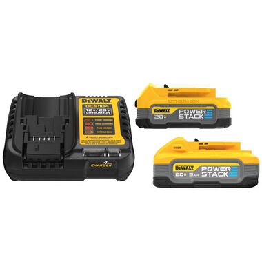 DeWALT (DCBP315-2C) Power Stack Compact + 5.0Ah Starter