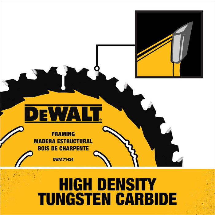 DEWALT (DWA171424) Tough Track 7-1/4 In. Circular Saw Blade 24T (Pack of 1)