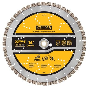 DEWALT DW47424 XP4 All-Purpose Segmented Diamond Blade