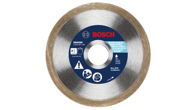 Bosch 4-1/2 In. Premium Continuous Rim Diamond Blade