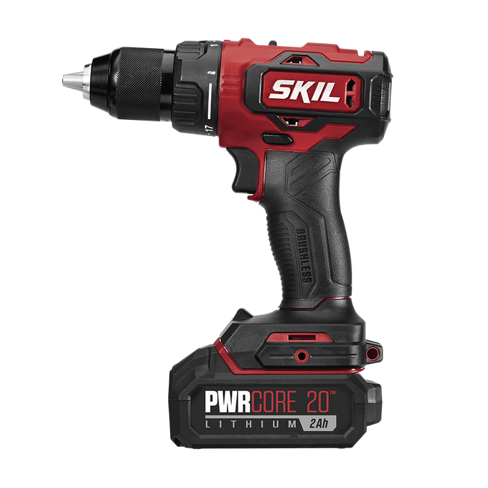 SKIL PWRCORE 20️ Brushless 20V 1/2In. Drill Driver Kit