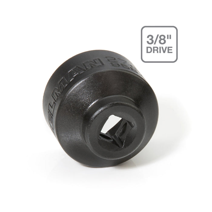 Steelman 95646 27mm Low Profile Oil Filter Wrench Socket for Mercedes-Benz A-Class, Mini, Kia, Nissan, and Others, 3/8-Inch Drive