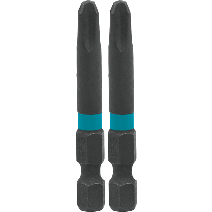 Makita A-96687 Impactx 3 Phillips 2" Power Bit (Pack of 2)