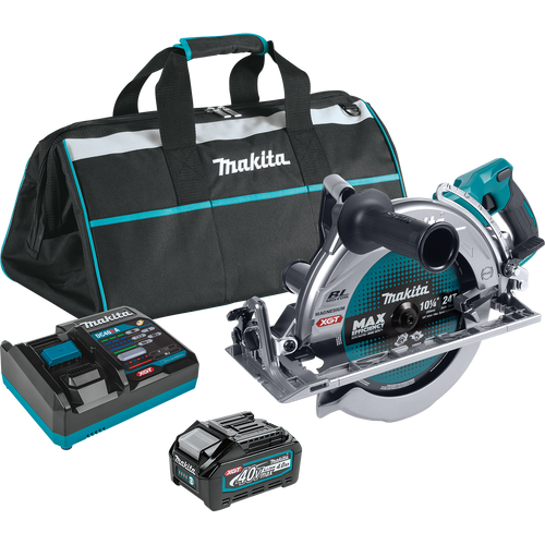 Makita 40V Max XGT Circular Saw Kit Rear Handle 10-1/4 In. AWS Capable
