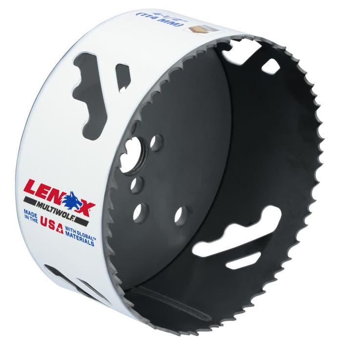 Lenox 3007272L Bi-Metal Speed Slot Hole Saw with T3 Technology, 4-1/2"