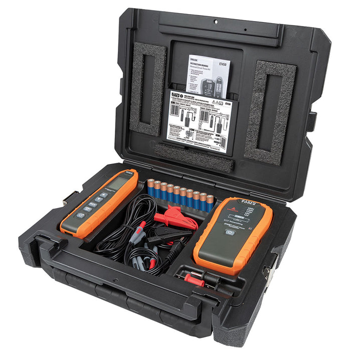 Klein Tools ET450 Advanced Electrical Circuit Breaker Finder and Wire Tracer Kit and Case