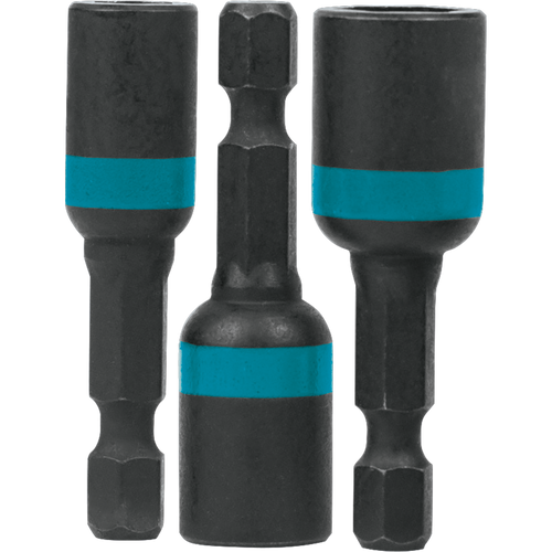 Makita A-97265 Impactx 1-3/4" Magnetic Nut Driver Set (Pack of 3)