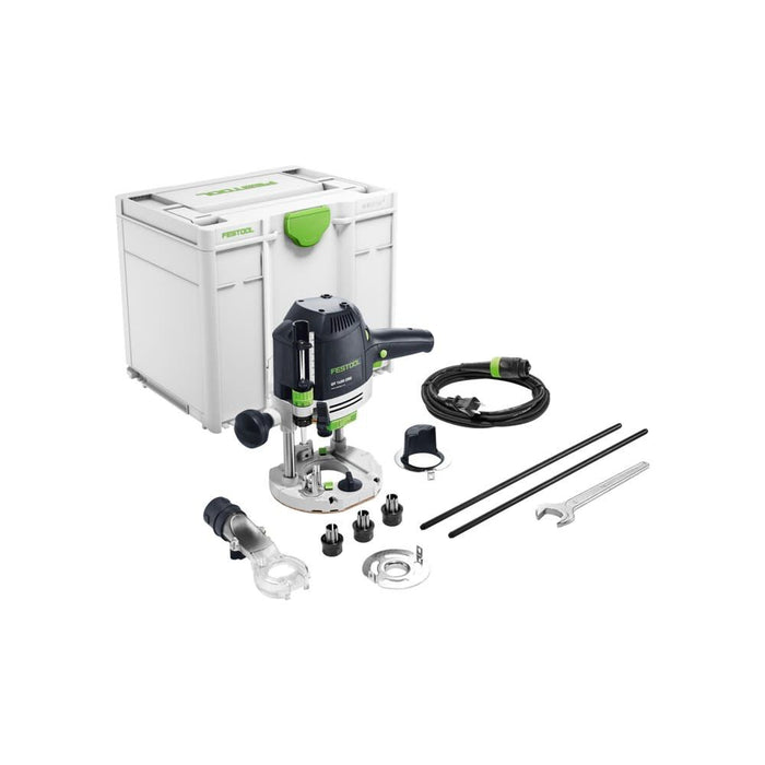 Festool 2-3/4In OF 1400 EQ-F-Plus Plunge Router with Systainer3