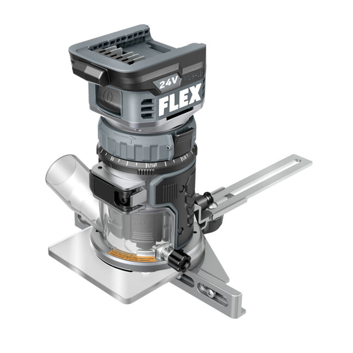 Flexgrid Router FLEX 24V Trim Router (Bare Tool) — Contractor Tool Supply, a Vera Tools ...