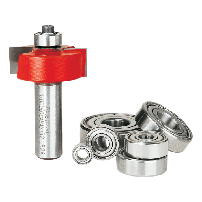 Freud 32-524 Router Bit, 1-3/8" Diameter Cutter with 1/2" Shank