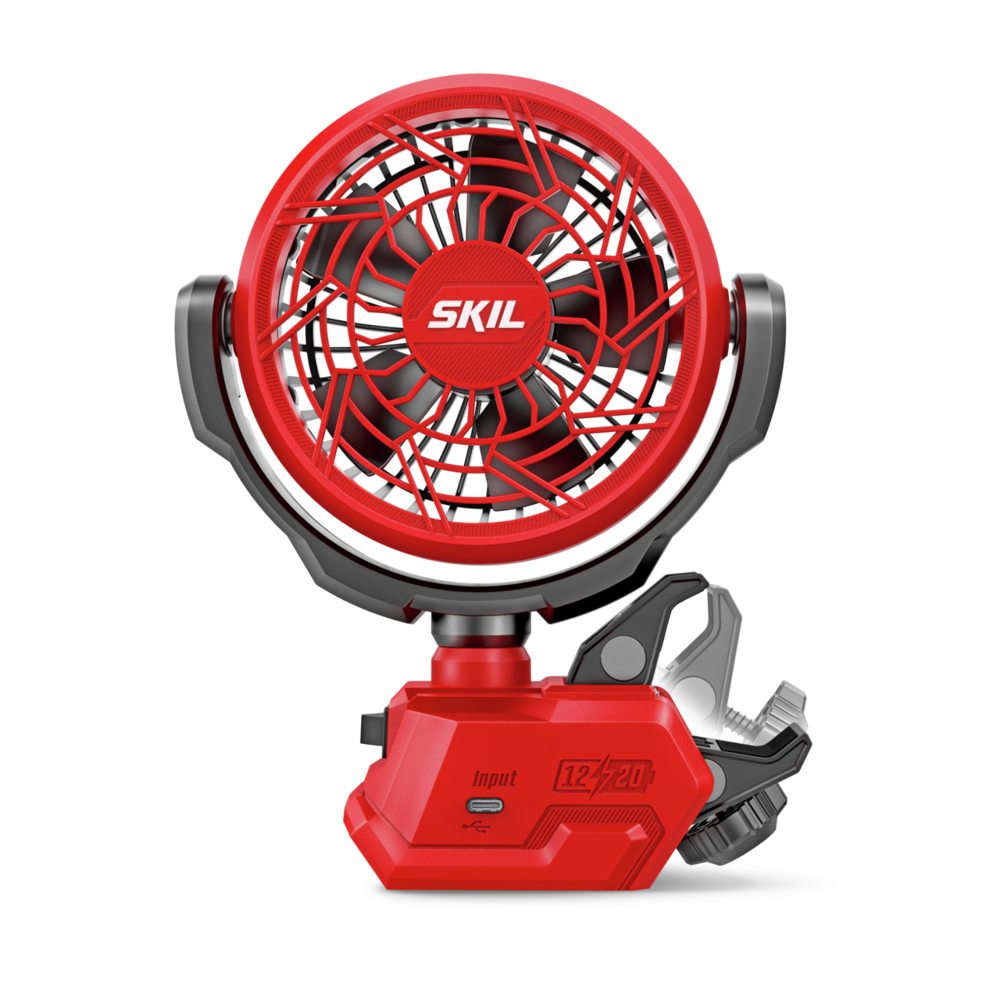 Contractor Fan SKIL 4 In. Brushless Clamp Fan (Bare Tool) — Contractor Tool Supply, a ...