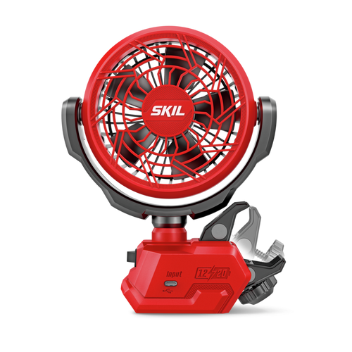 SKIL 4 In. Brushless Clamp Fan (Bare Tool)