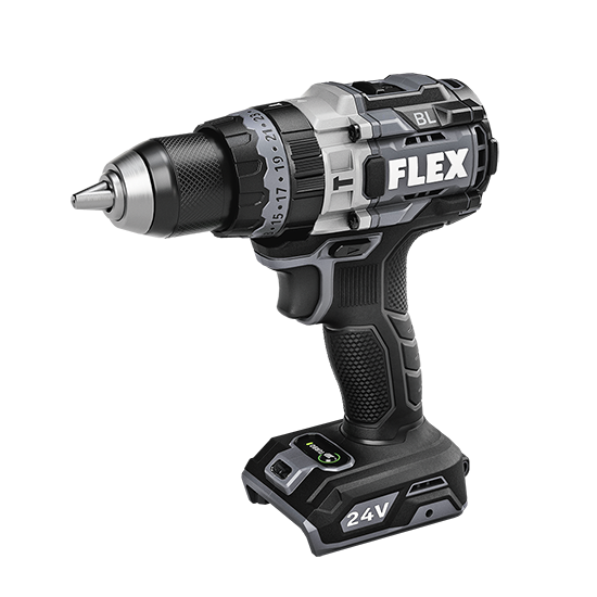 FLEX 24V Brushless Cordless 1/2-Inch 2-Speed Hammer Drill 1,400 In. Lbs. (Bare Tool)
