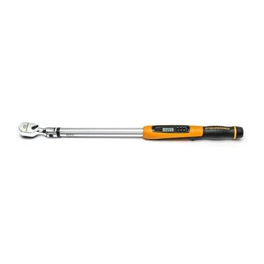 GEARWRENCH 85079 1/2 Flex Head Electronic Torque Wrench with Angle 25 ...