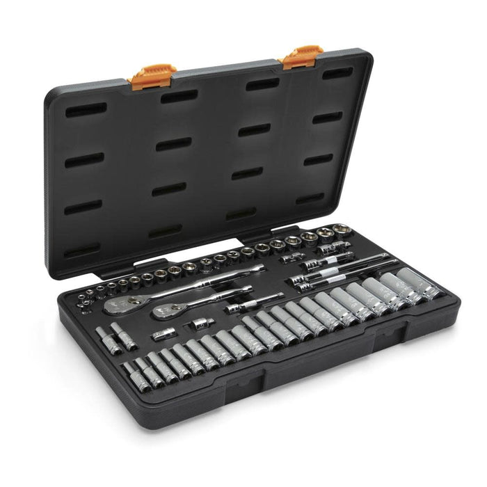 GEARWRENCH 53 Piece 1/4", 3/8" Metric 6 Point SAE Standard & Deep Mechanics Tool Set - 89091