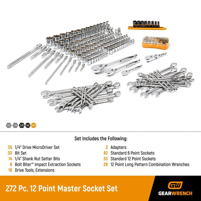 GEARWRENCH Master Mechanics Tool Set — Contractor Tool Supply, a Vera ...