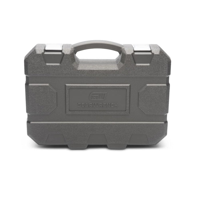 GEARWRENCH 51 Piece 3/8" Drive 6 Point Metric Standard & Deep Impact Socket Set - 89092