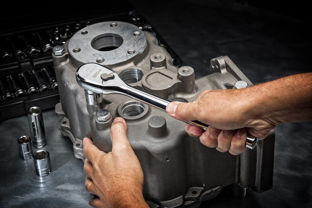 GEARWRENCH 51 Pc. 1/4 Inch Drive 6 Pt. 120XP Mechanics Tool Set, Standard & Deep, SAE/Metric - 80300P